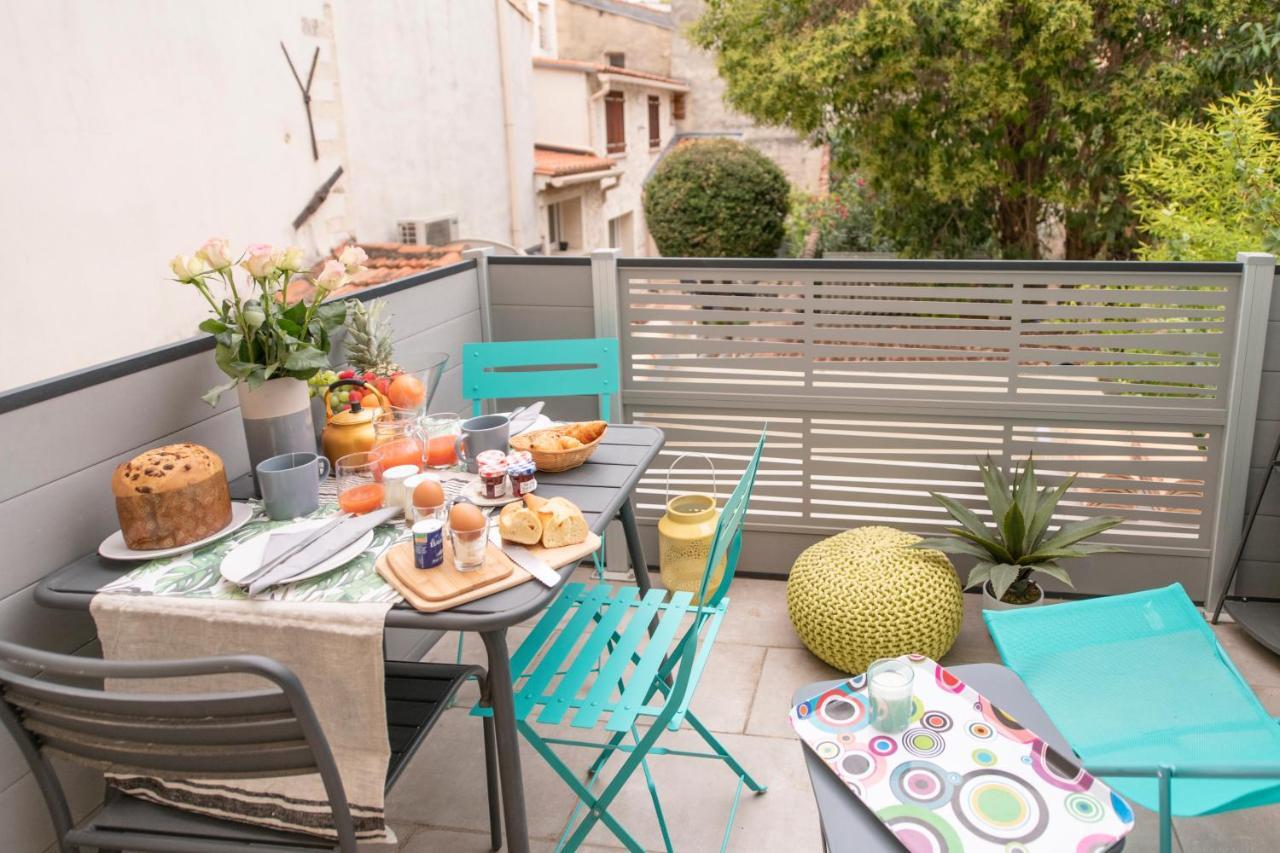 Suite Oisivete Avec Terrasse Vue Sur Patio Et Clim 몽펠리에 외부 사진